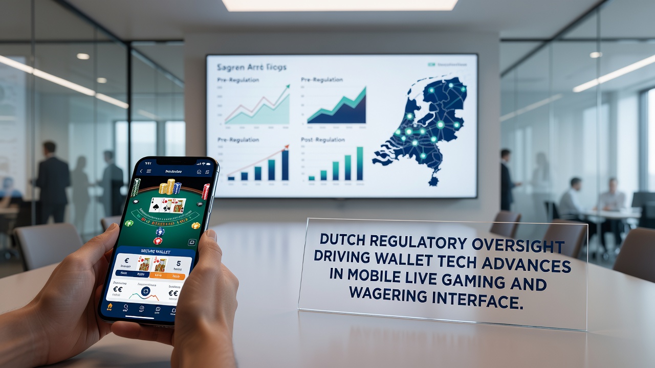 Mobiele live gaming interfaces met geavanceerde wallet technologie