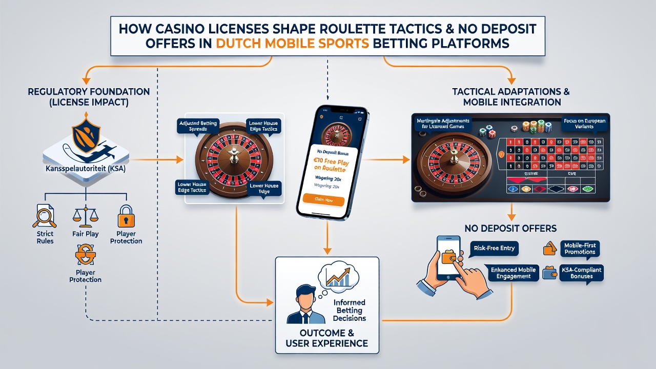 Mobiele interface van een Nederlands sportgokplatform met roulette en bonusopties